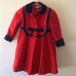 Rothschild wool winter coat size 5